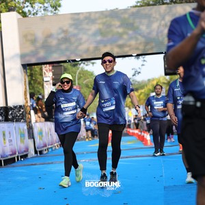 Race photo from BOGORUN 2026