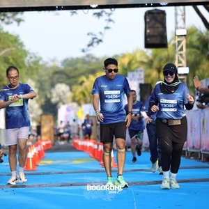 Race photo from BOGORUN 2026