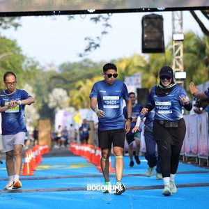 Race photo from BOGORUN 2026