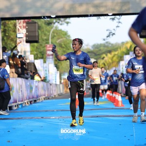 Race photo from BOGORUN 2026