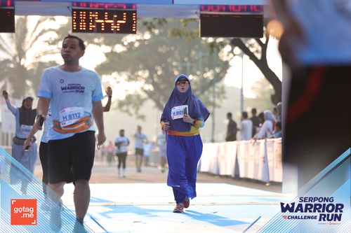 Race photo from SERPONG WARRIOR CHALLENGE RUN
