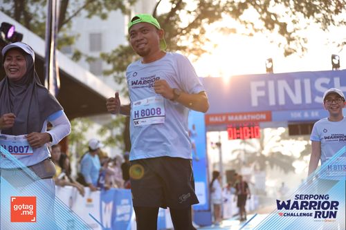 Race photo from SERPONG WARRIOR CHALLENGE RUN