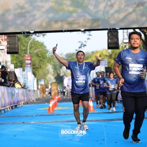 Race photo from BOGORUN 2026
