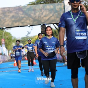 Race photo from BOGORUN 2026