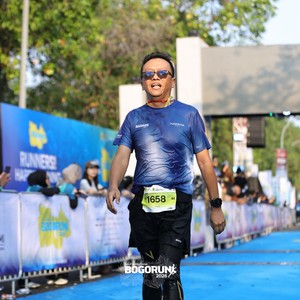 Race photo from BOGORUN 2026
