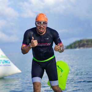 Race photo from Belitung Multisport Festival