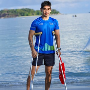 Race photo from Belitung Multisport Festival