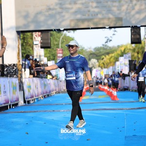 Race photo from BOGORUN 2026