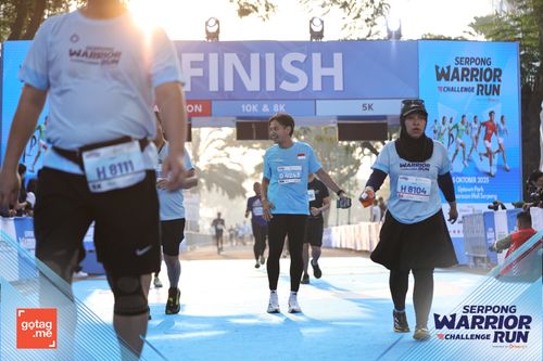 Race photo from SERPONG WARRIOR CHALLENGE RUN