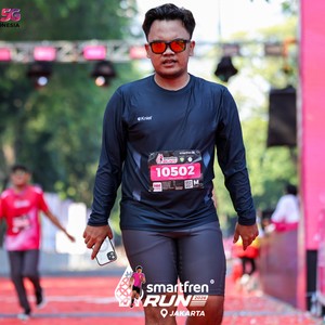 Race photo from SMARTFREN RUN 2026