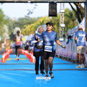 Race photo from BOGORUN 2026