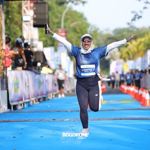 Race photo from BOGORUN 2026