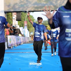 Race photo from BOGORUN 2026