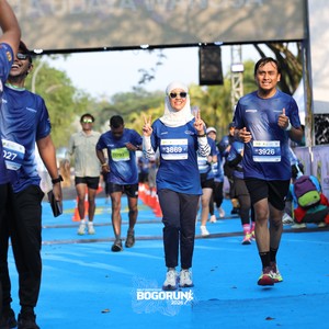Race photo from BOGORUN 2026