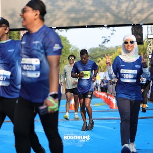 Race photo from BOGORUN 2026