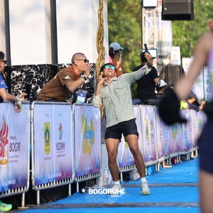 Race photo from BOGORUN 2026