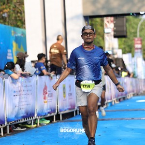 Race photo from BOGORUN 2026
