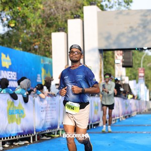 Race photo from BOGORUN 2026