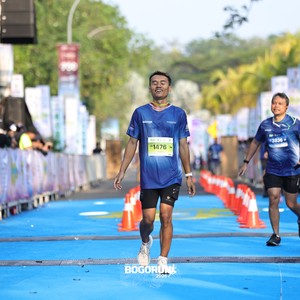 Race photo from BOGORUN 2026