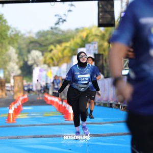 Race photo from BOGORUN 2026