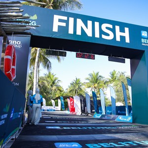 Race photo from Belitung Multisport Festival
