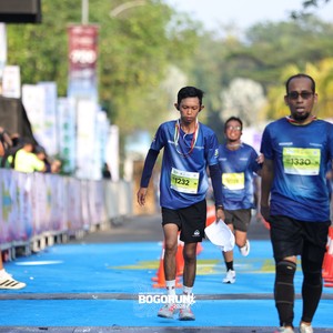 Race photo from BOGORUN 2026
