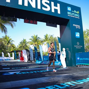 Race photo from Belitung Multisport Festival