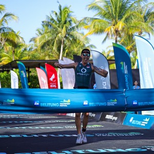 Race photo from Belitung Multisport Festival