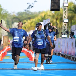 Race photo from BOGORUN 2026