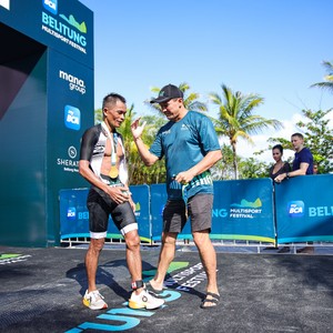 Race photo from Belitung Multisport Festival
