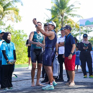 Race photo from Belitung Multisport Festival