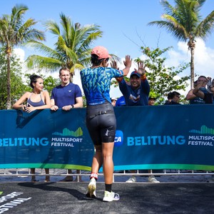 Race photo from Belitung Multisport Festival