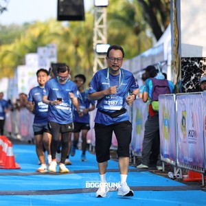 Race photo from BOGORUN 2026