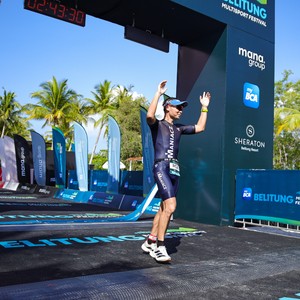 Race photo from Belitung Multisport Festival