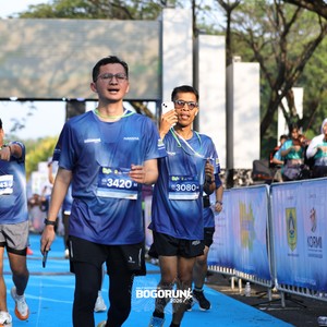 Race photo from BOGORUN 2026