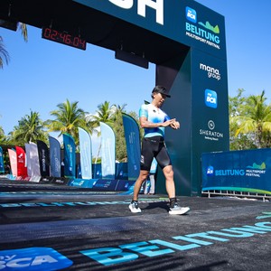 Race photo from Belitung Multisport Festival