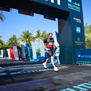 Race photo from Belitung Multisport Festival