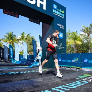 Race photo from Belitung Multisport Festival