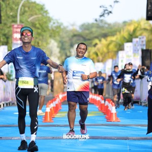 Race photo from BOGORUN 2026