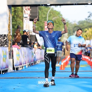 Race photo from BOGORUN 2026