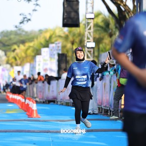Race photo from BOGORUN 2026