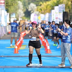 Race photo from BOGORUN 2026