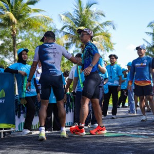 Race photo from Belitung Multisport Festival