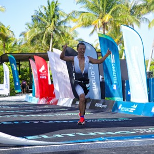 Race photo from Belitung Multisport Festival