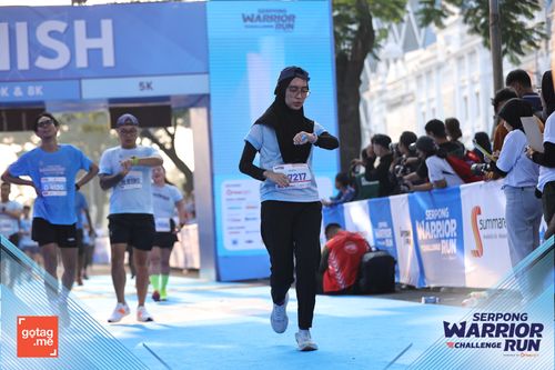 Race photo from SERPONG WARRIOR CHALLENGE RUN