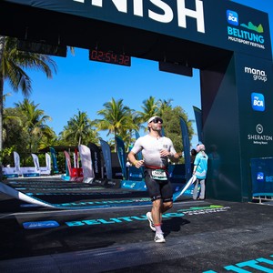 Race photo from Belitung Multisport Festival
