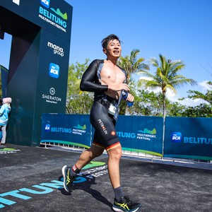 Race photo from Belitung Multisport Festival