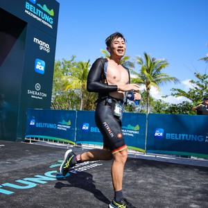 Race photo from Belitung Multisport Festival