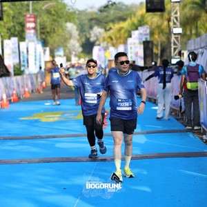 Race photo from BOGORUN 2026