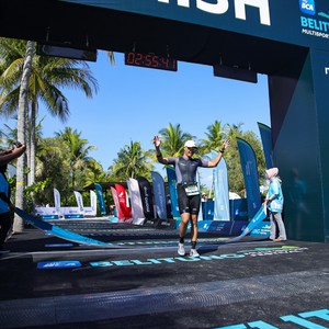 Race photo from Belitung Multisport Festival